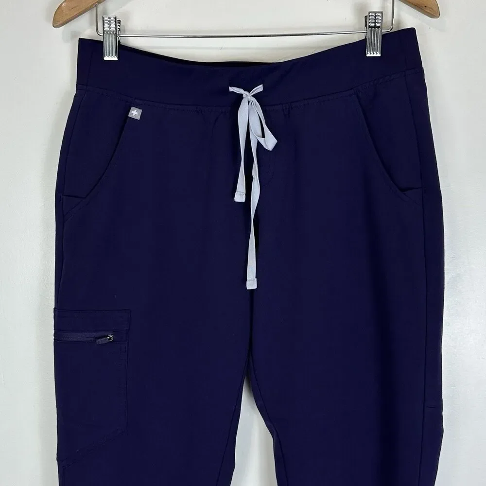 Figs Purple Jam Scrub Set M/S Medical Workwear Athleisure Minimalist Nurse - Picture 8 of 16